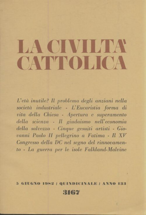 Livrenpoche : La civllta cattolica volume ii n°3167 - Collectif - Livre
