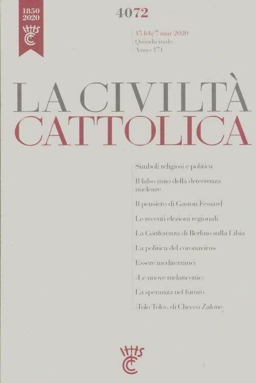 Livrenpoche : La civilta cattolica n°4072 - Collectif - Livre