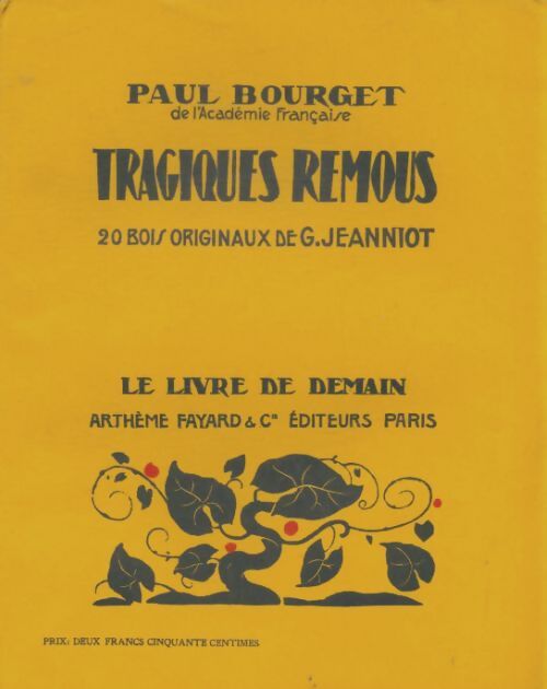 Livrenpoche : Tragiques remous - Paul Bourget - Livre