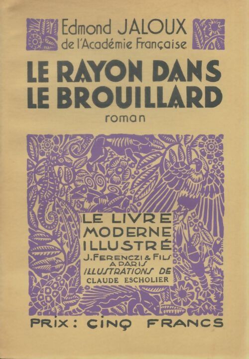 Livrenpoche : Le rayon dans le brouillard - Edmond Jaloux - Livre