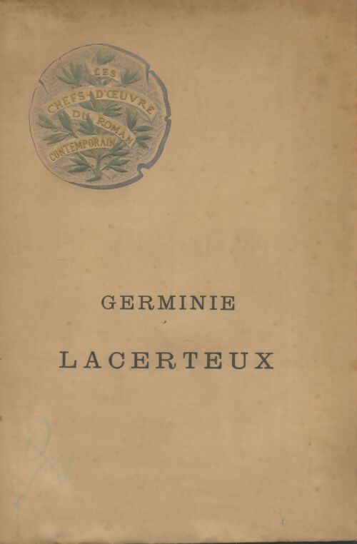 Livrenpoche : Germinie Lacerteux - Edmond De Goncourt - Livre
