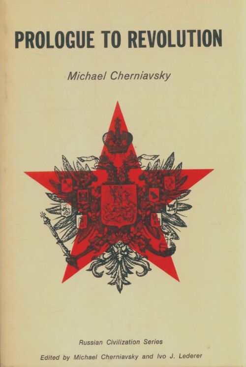 Livrenpoche : Prologue to revolution - Michael Cherniasky - Livre