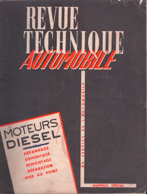 Livrenpoche : Revue technique automobile : Moteurs diesel - Collectif - Livre