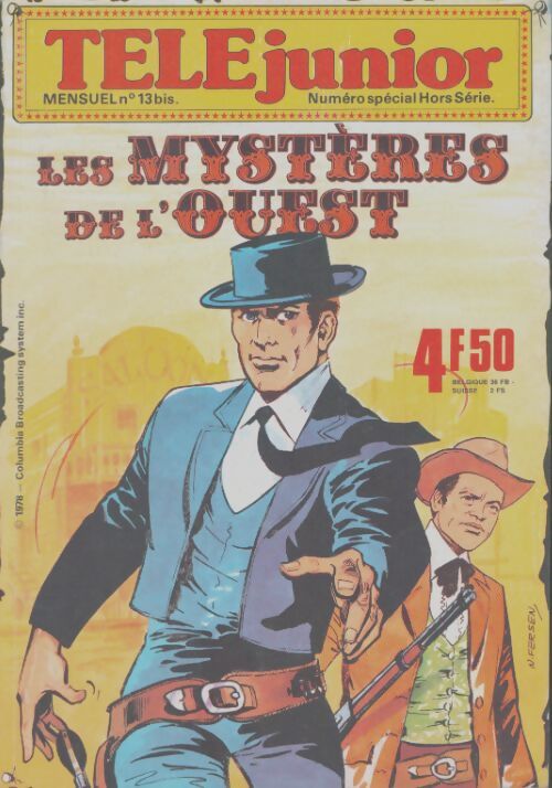 Livrenpoche : Télé Junior n°13 bis : Les mystères de l'ouest - Collectif - Livre