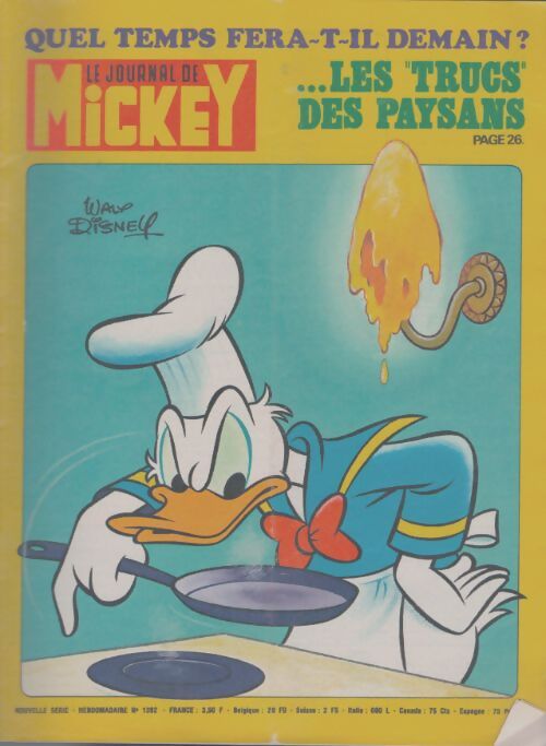 Livrenpoche : Le journal de Mickey n°1392 : Les trucs des paysans - Collectif - Livre