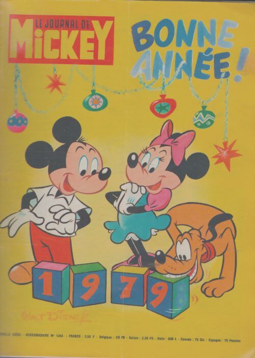 Livrenpoche : Le journal de Mickey n°1384 : Bonne année ! - Collectif - Livre