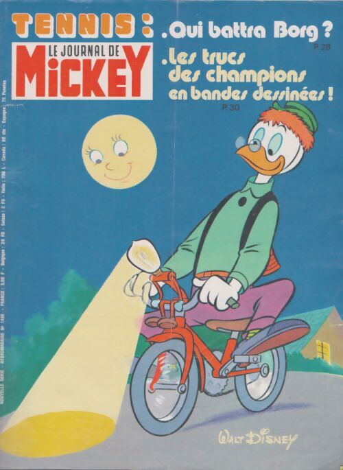 Livrenpoche : Le journal de Mickey n°1406 : Qui battra Borg ? - Collectif - Livre