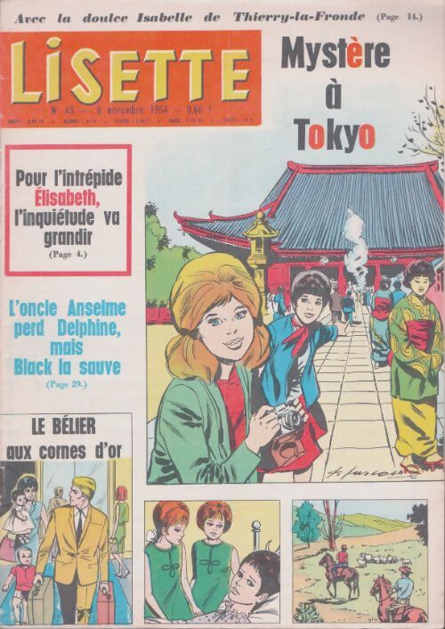 Livrenpoche : Lisette 1964 n°45 : Mystère à Tokyo - Collectif - Livre