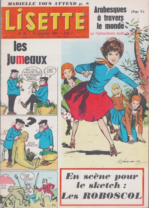 Livrenpoche : Lisette 1964 n°46 : Arabesques à travers le monde - Collectif - Livre