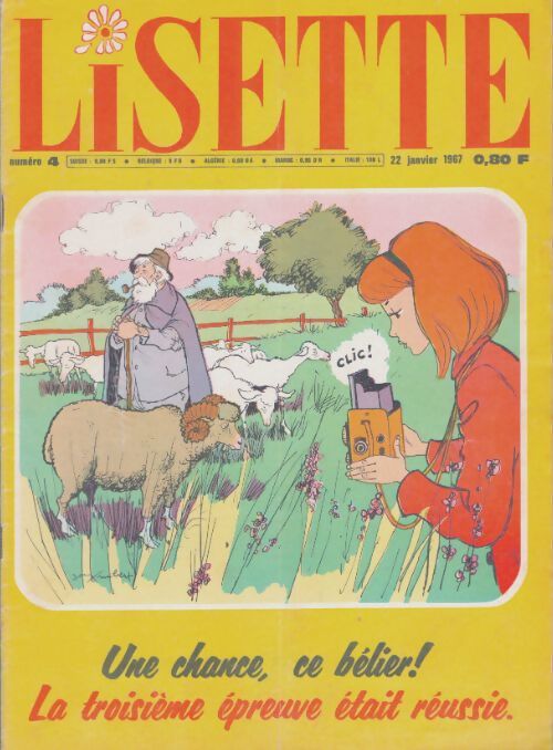 Livrenpoche : Lisette 1967 n°4 : Une chance, ce bélier ! - Collectif - Livre