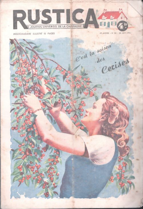Livrenpoche : Rustica 19e année n°26 : C'est la saison des cerises - Collectif - Livre