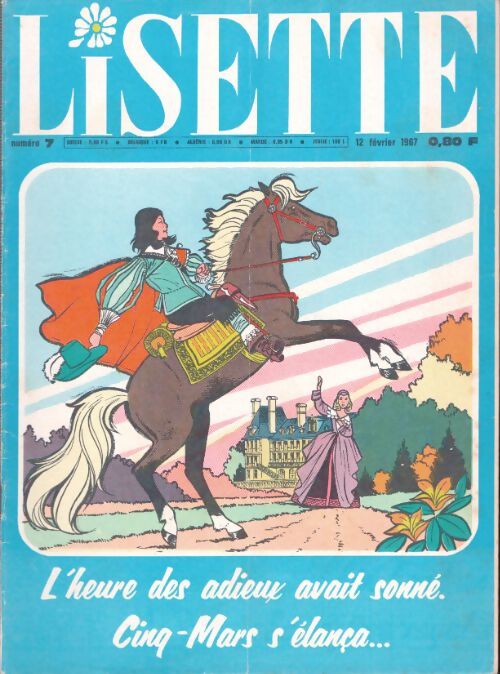 Livrenpoche : Lisette 1967 n°7 : L'heure des adieux avait sonné - Collectif - Livre