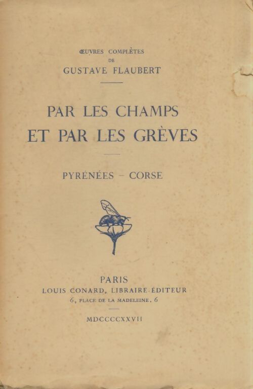 Livrenpoche : Par les champs et les grèves - Gustave Flaubert - Livre