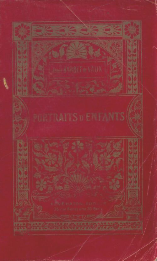 Livrenpoche : Portraits d'enfants - Jean Babbet De Vaux - Livre