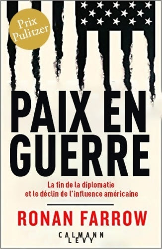 Livrenpoche : Paix en guerre : Prix pulitzer 2018 - Ronan Farrow - Livre