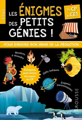 Livrenpoche : Les énigmes des petits génies CP-CE1 - Valérie Herman - Livre