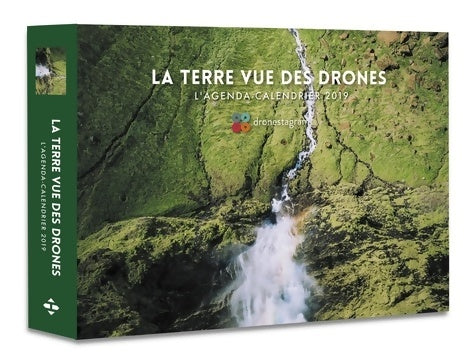 Livrenpoche : L'agenda-calendrier la Terre vue des drones 2019 - Collectif - Livre