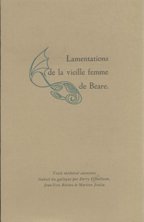 Livrenpoche : Lamentations de la vieille femme de Beare - Xxx - Livre