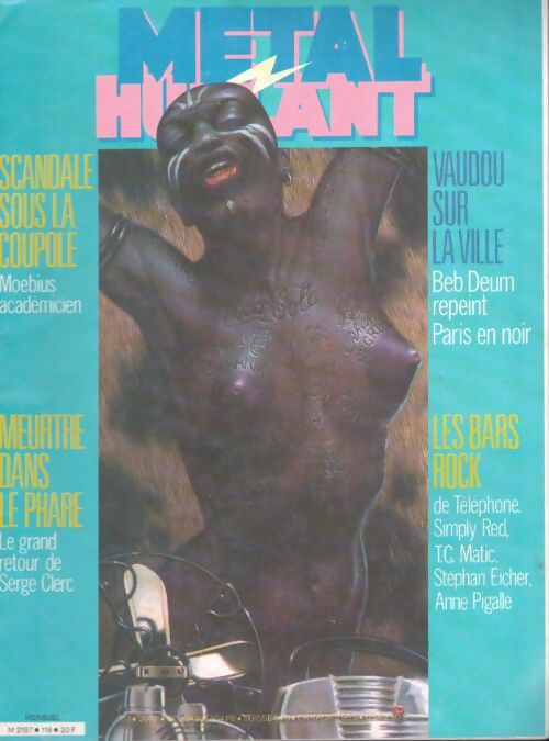 Livrenpoche : Métal Hurlant n°118 : Scandale sous la coupole / Meurtre dans le phare - Collectif - Livre