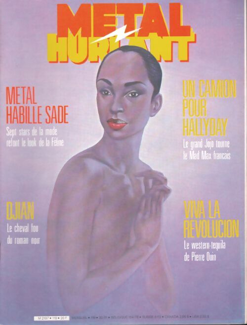 Livrenpoche : Métal Hurlant n°119 : Métal habillé Sade / Un camion pour Hallyday - Collectif - Livre