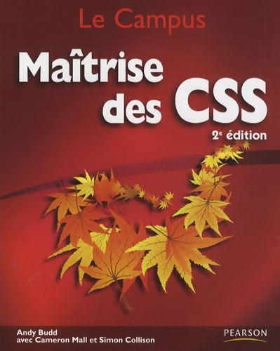 Livrenpoche : Maîtrise des CSS - Andy Budd - Livre