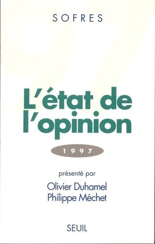 Livrenpoche : L'etat de l'opinion - Tns Sofres - Livre