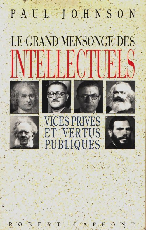 Livrenpoche : Grand mensonge des intellectuels - Johnson - Livre