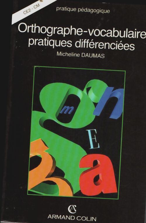 Livrenpoche : Orthographe vocab pratiques - Micheline Daumas - Livre
