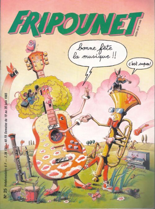 Livrenpoche : Fripounet 1985 n°25 - Collectif - Livre