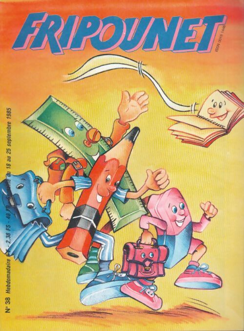 Livrenpoche : Fripounet 1985 n°38 - Collectif - Livre