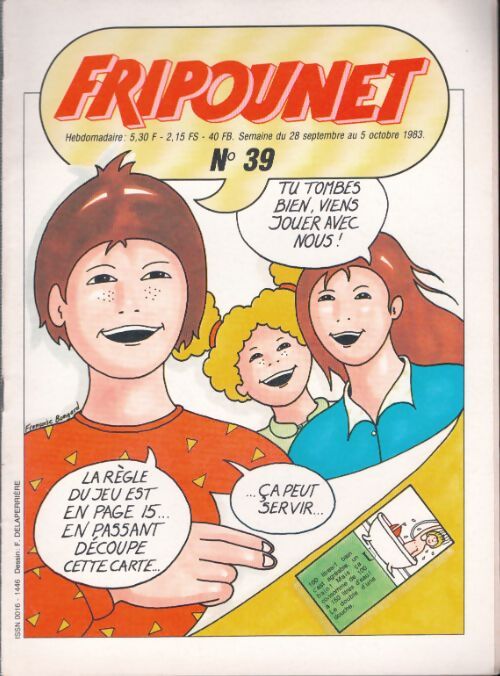 Livrenpoche : Fripounet 1983 n°39 - Collectif - Livre