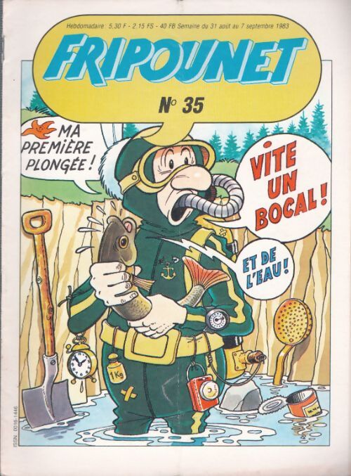 Livrenpoche : Fripounet 1983 n°35 - Collectif - Livre