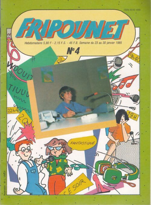 Livrenpoche : Fripounet 1985 n°4 - Collectif - Livre