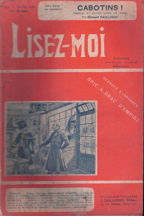 Livrenpoche : Lisez-moi n°253 : Bric-à-brac d'empire - Collectif - Livre