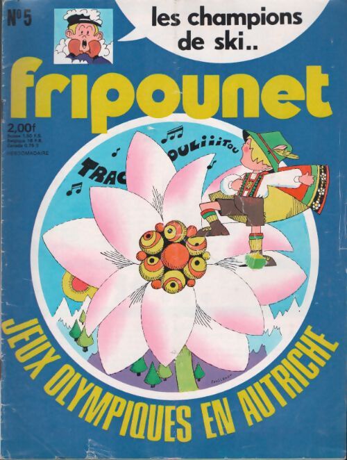 Livrenpoche : Fripounet 1976 n°5 : Jeux Olympiques en Autriche - Collectif - Livre