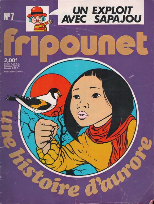 Livrenpoche : Fripounet 1976 n°7 : Une histoire d'Aurore - Collectif - Livre
