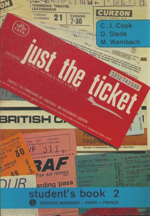 Livrenpoche : Just the ticket student's book 2 - Collectif - Livre