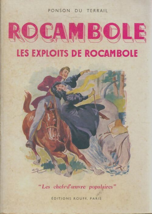 Livrenpoche : Rocambole : Les exploits de Rocambole - Ponson Du Terrail - Livre