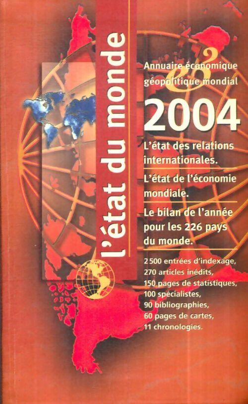 Livrenpoche : L'état du monde 2004 - Collectif - Livre