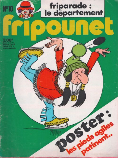 Livrenpoche : Fripounet 1976 n°10 - Collectif - Livre