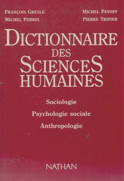 Livrenpoche : Dictionnaire des sciences humaines - Collectif - Livre