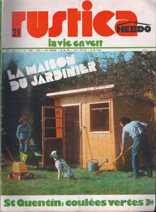 Livrenpoche : Rustica n°334 : La maison du jardinier - Collectif - Livre