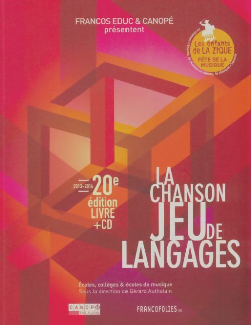 Livrenpoche : La chanson jeu de langages - Collectif - Livre