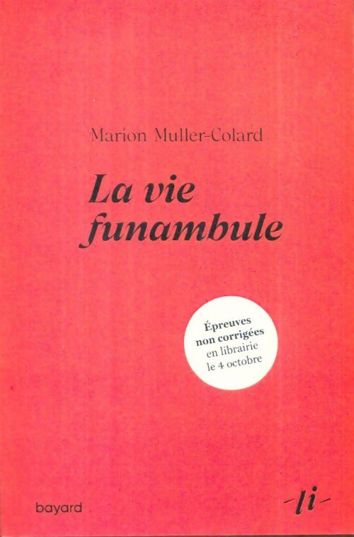 Livrenpoche : La vie funambule - Marion Muller-Colard - Livre
