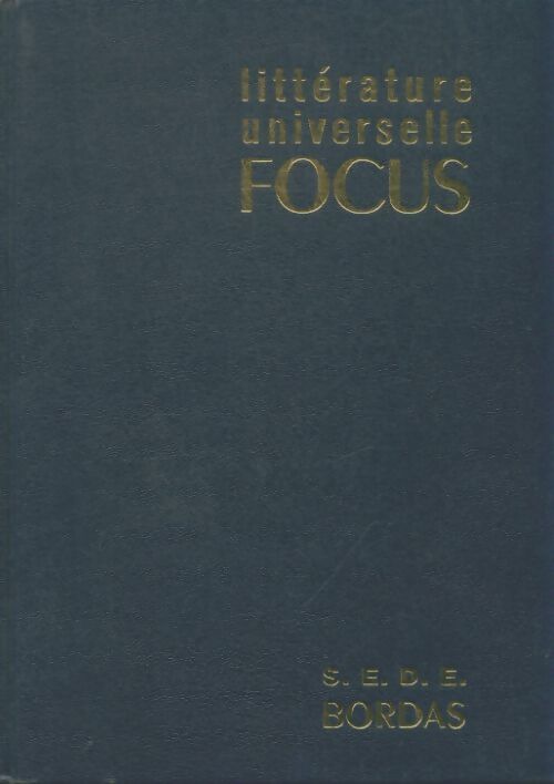 Livrenpoche : Littérature universelle focus - Collectif - Livre