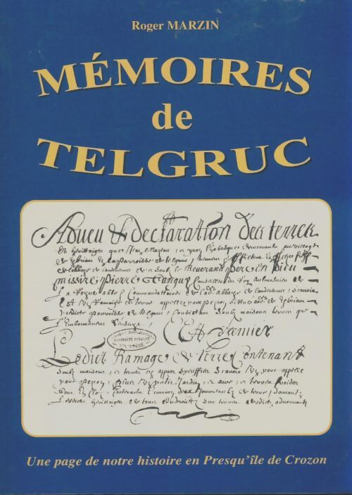 Livrenpoche : Mémoires de Telgruc - Roger Marzin - Livre