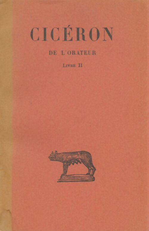 Livrenpoche : De l'orateur livre II - Cicéron - Livre