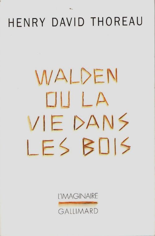 Livrenpoche : Walden ou la vie dans les bois - Henry David Thoreau - Livre