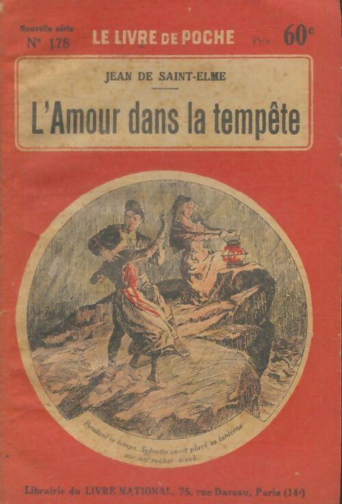 Livrenpoche : L'amour dans la tempête - Jean Saint-Elme - Livre