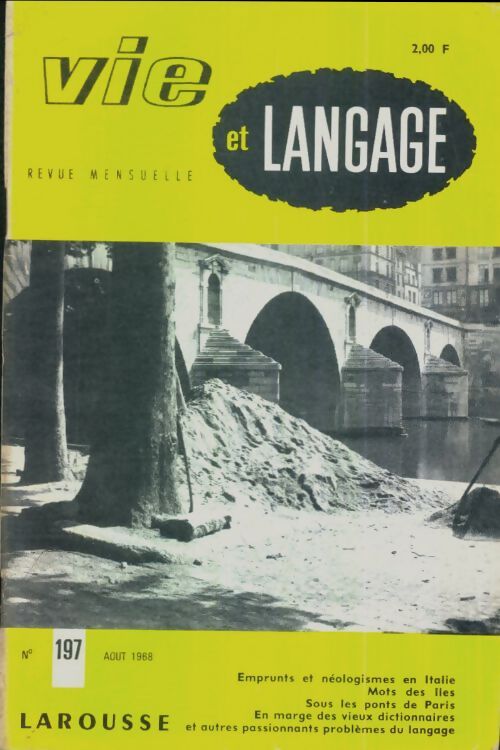 Livrenpoche : Vie et langage n°197 - Collectif - Livre